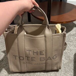 Marc Jacobs Taupe Leather Tote